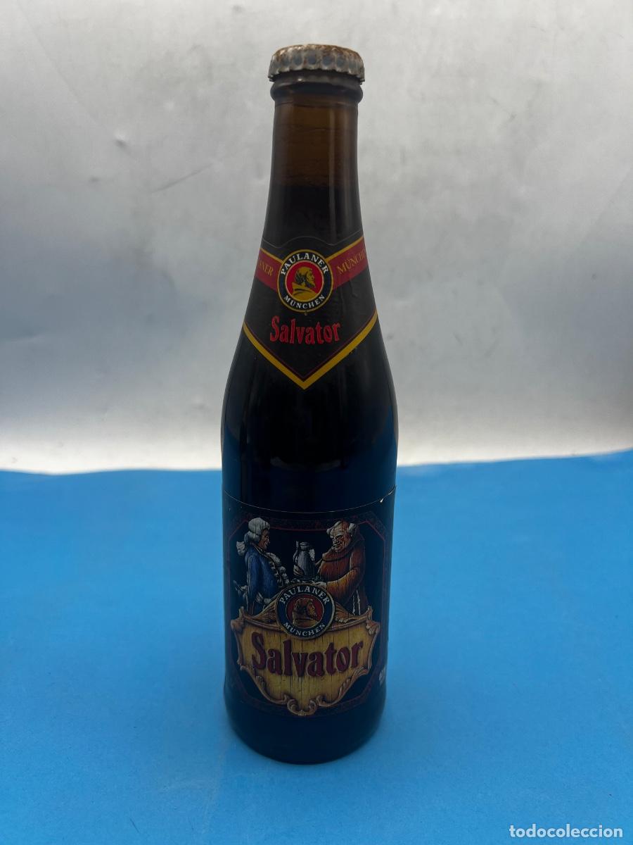 Coleccionismo de vinos y licores: BOTELLA. CERVEZA. SALVATOR. PAULANER MUNCHEN. 33 CL.