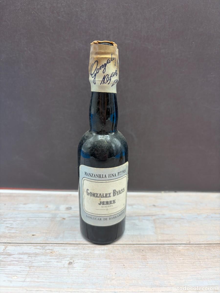 Coleccionismo de vinos y licores: BOTELL&Iacute;N. MANZANILLA FINA PIEDRA. GONZALEZ BYASS. JEREZ