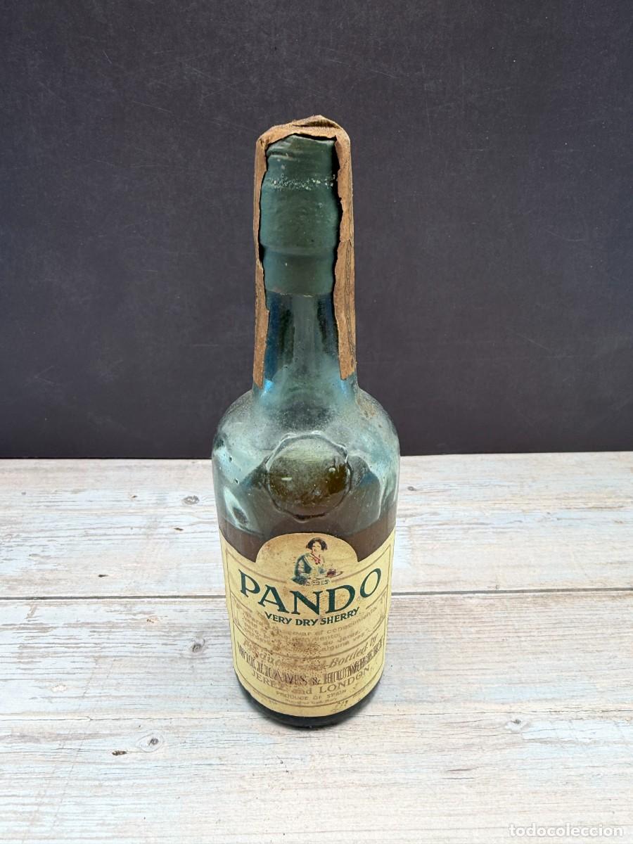 Coleccionismo de vinos y licores: BOTELL&Iacute;N. PANDO VERY DRY SHERRY. WILLIAMS & HUMBERT.