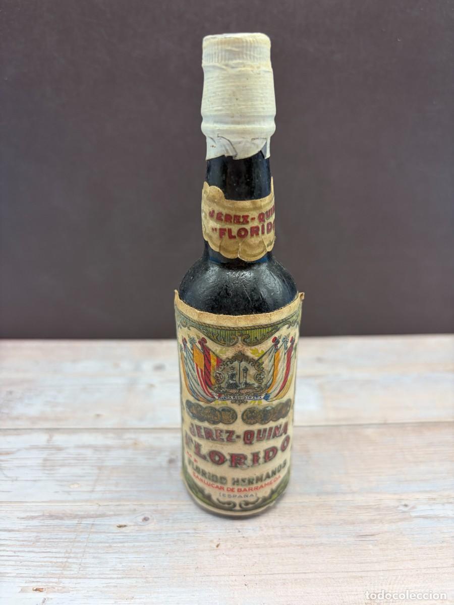 Coleccionismo de vinos y licores: BOTELL&Iacute;N. JEREZ-QUINA. FLORIDO HERMANOS. JEREZ