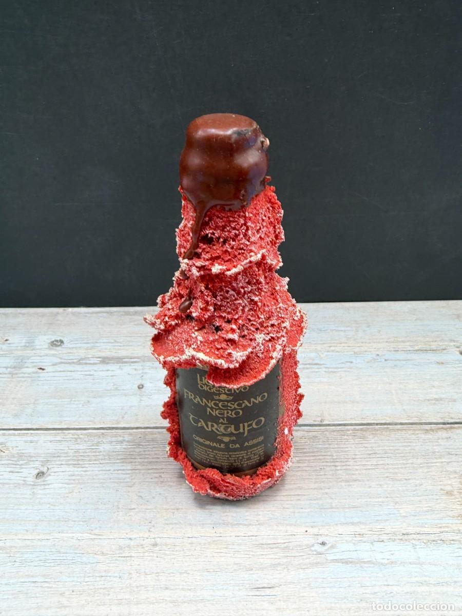 Collezionismo di vini e liquori: BOTELL&Iacute;N. LIQUORE DIGESTIVO FRANCESCANO NERO AL TARTUFO
