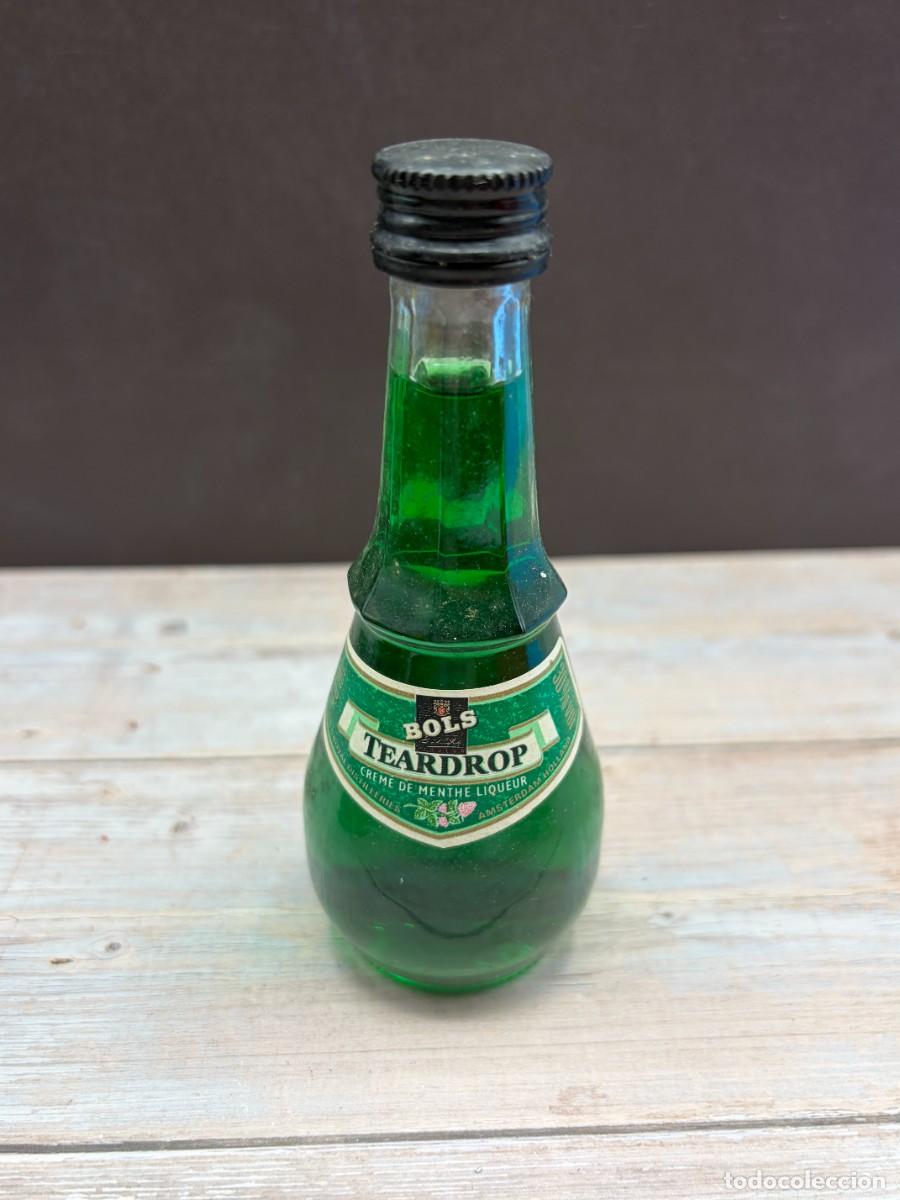 Collezionismo di vini e liquori: BOTELL&Iacute;N. TEARDROP. CREME DE MENTHE LIQUEUR. BOLS.