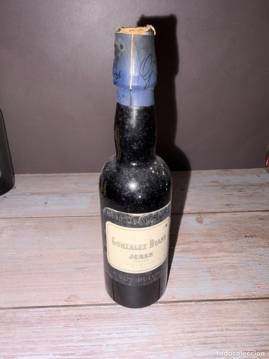 Coleccionismo de vinos y licores: BOTELL&Iacute;N. PEDRO XIMENEZ. GONZALEZ BYASS. JEREZ