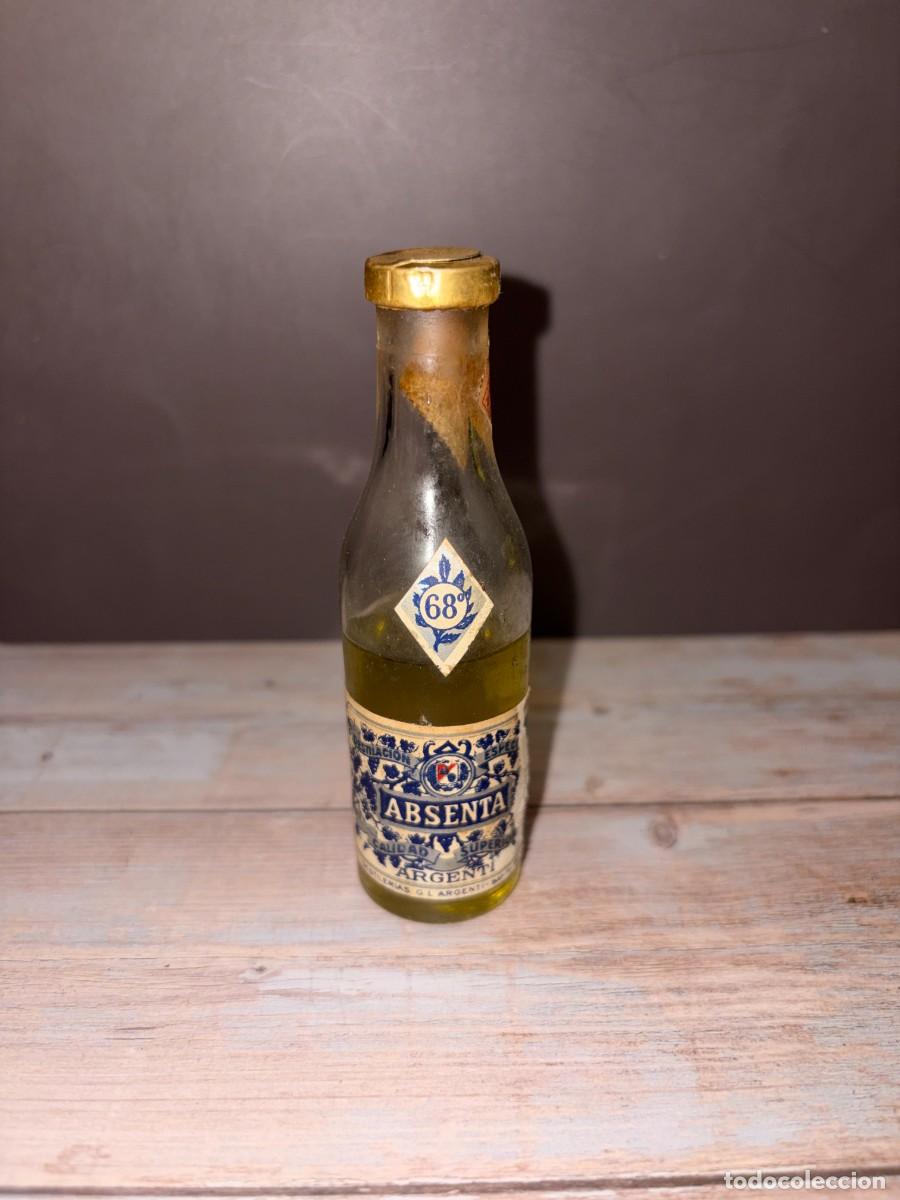 Coleccionismo de vinos y licores: BOTELL&Iacute;N. ABSENTA. DESTILERIAS ARGENTI.