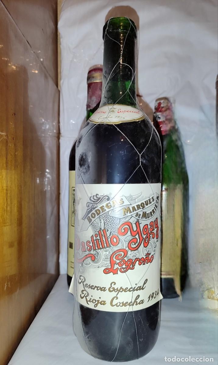 Coleccionismo de vinos y licores: Botella Marqu&eacute;s de Murrieta Reserva Especial cosecha 1934