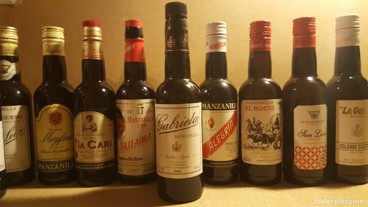 Coleccionismo de vinos y licores: Botella/botell&iacute;n manzanilla Gabriela. 37,5cl. Vac&iacute;a.