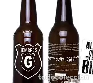 Coleccionismo de vinos y licores: BOTELLIN HOMBRES G VACIA