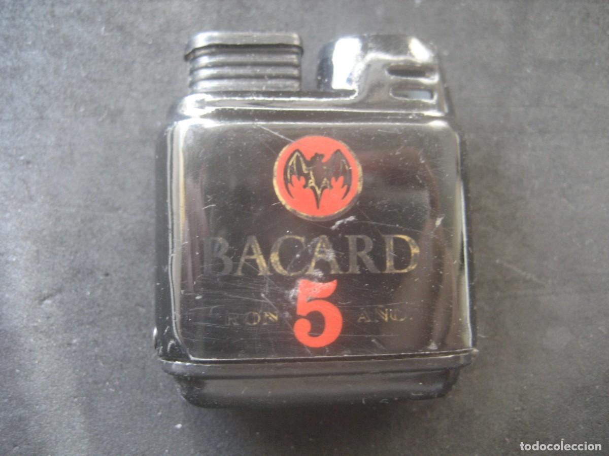 Coleccionismo de vinos y licores: MECHERO ENCENDEDOR RON BACARDI N&ordm;1