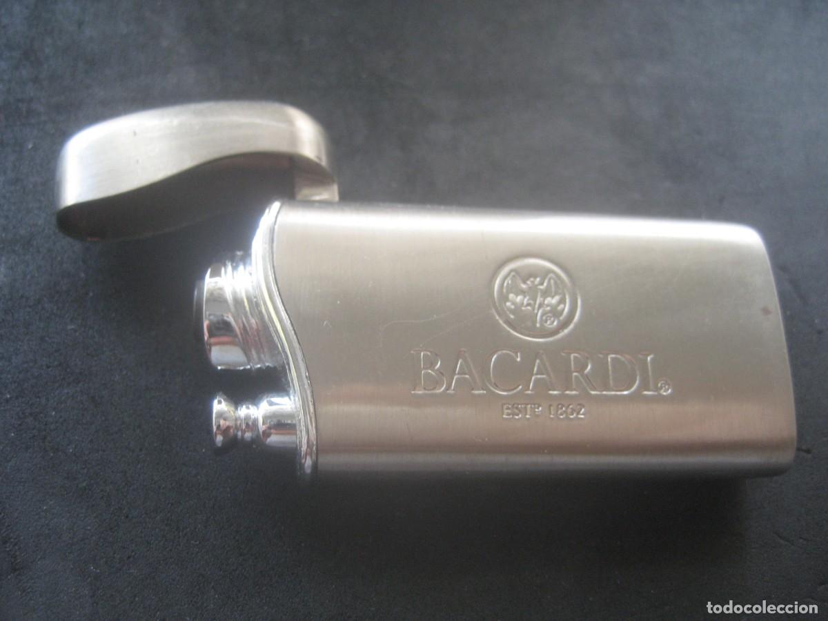Coleccionismo de vinos y licores: MECHERO ENCENDEDOR RON BACARDI N&ordm;4