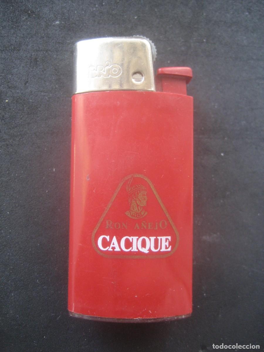 Coleccionismo de vinos y licores: MECHERO ENCENDEDOR RON CACIQUE