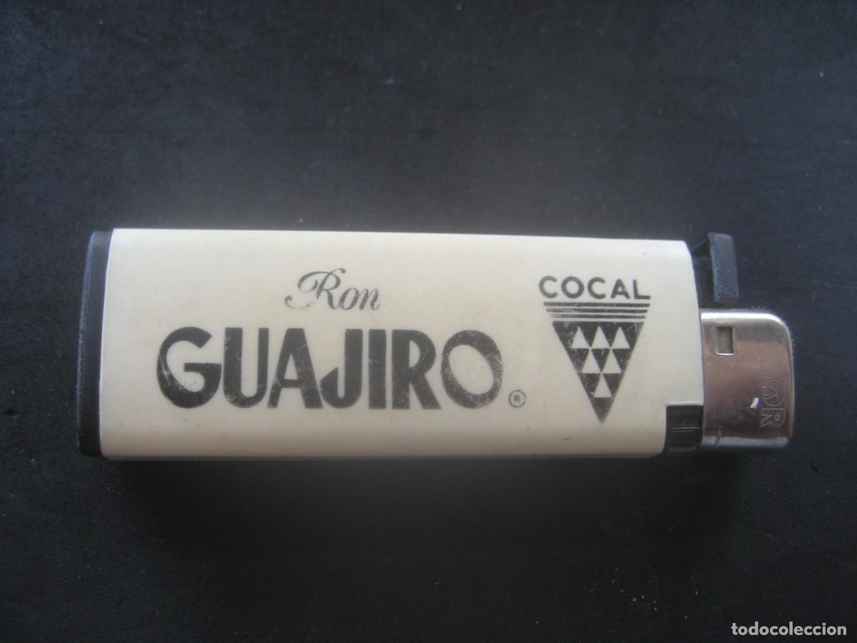 Coleccionismo de vinos y licores: MECHERO ENCENDEDOR RON GUAJIRO