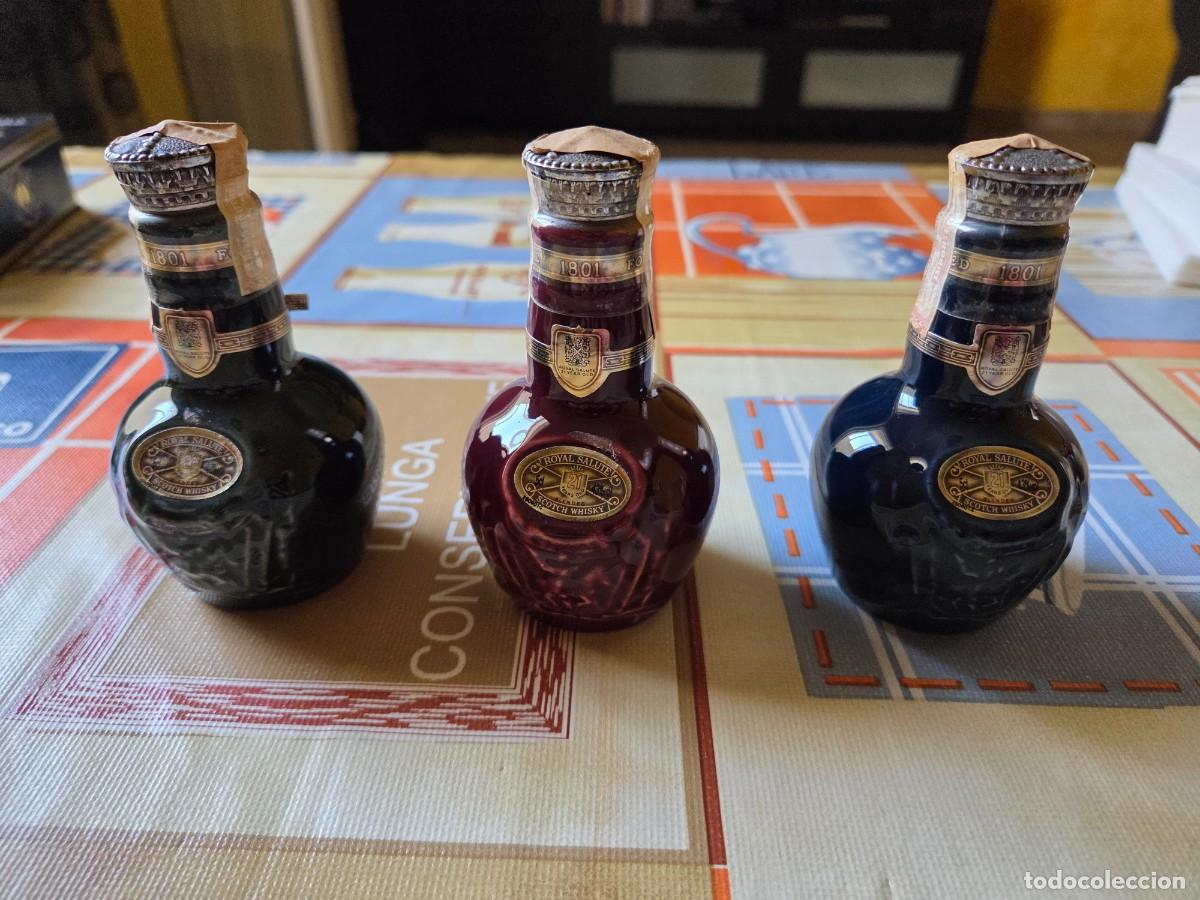Coleccionismo de vinos y licores: Miniatura botellita whisky