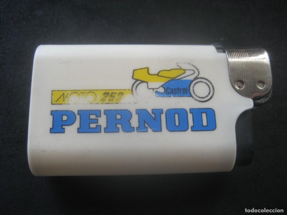 Collezionismo di vini e liquori: MECHERO, ENCENDEDOR PERNOD. MOTO 250 CASTROL. N&ordm;2