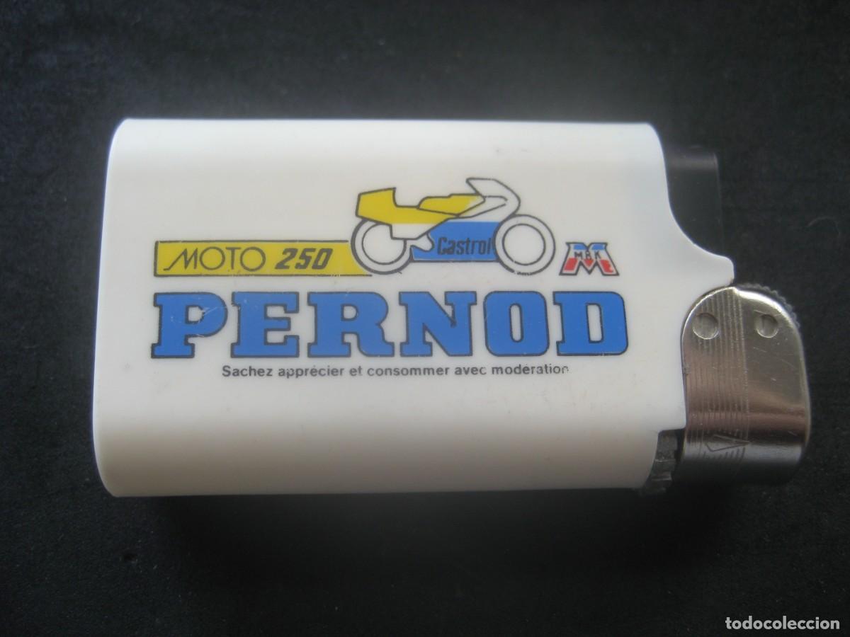 Collezionismo di vini e liquori: MECHERO, ENCENDEDOR PERNOD. MOTO 250 CASTROL. N&ordm;3