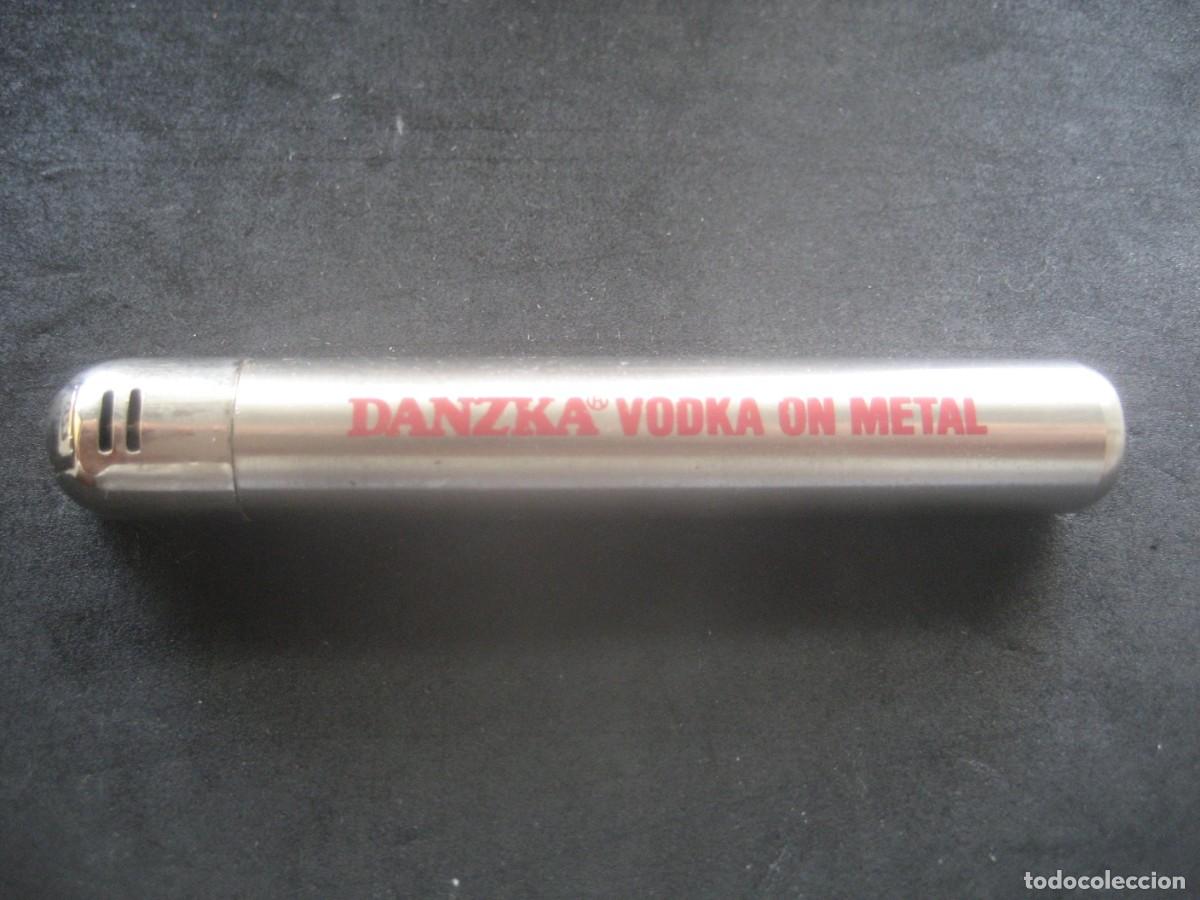 Coleccionismo de vinos y licores: MECHERO, ENCENDEDOR VOZKA DANZKA