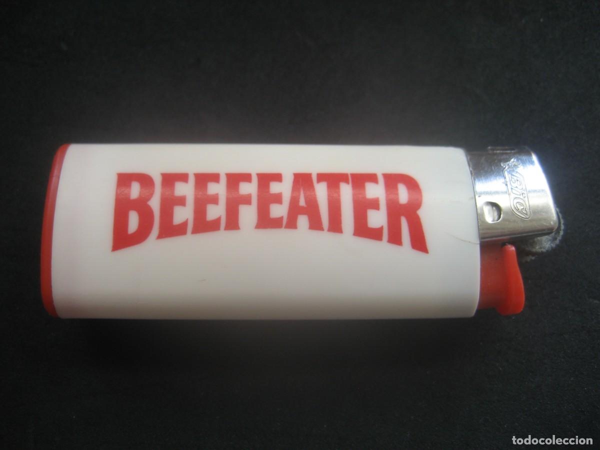 Coleccionismo de vinos y licores: MECHERO, ENCENDEDOR GINEBRA GIN BEEFEATER N&ordm;2