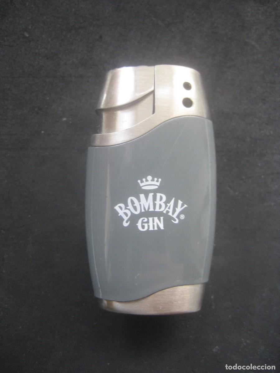 Coleccionismo de vinos y licores: MECHERO, ENCENDEDOR GINEBRA GIN BOMBAY N&ordm;1