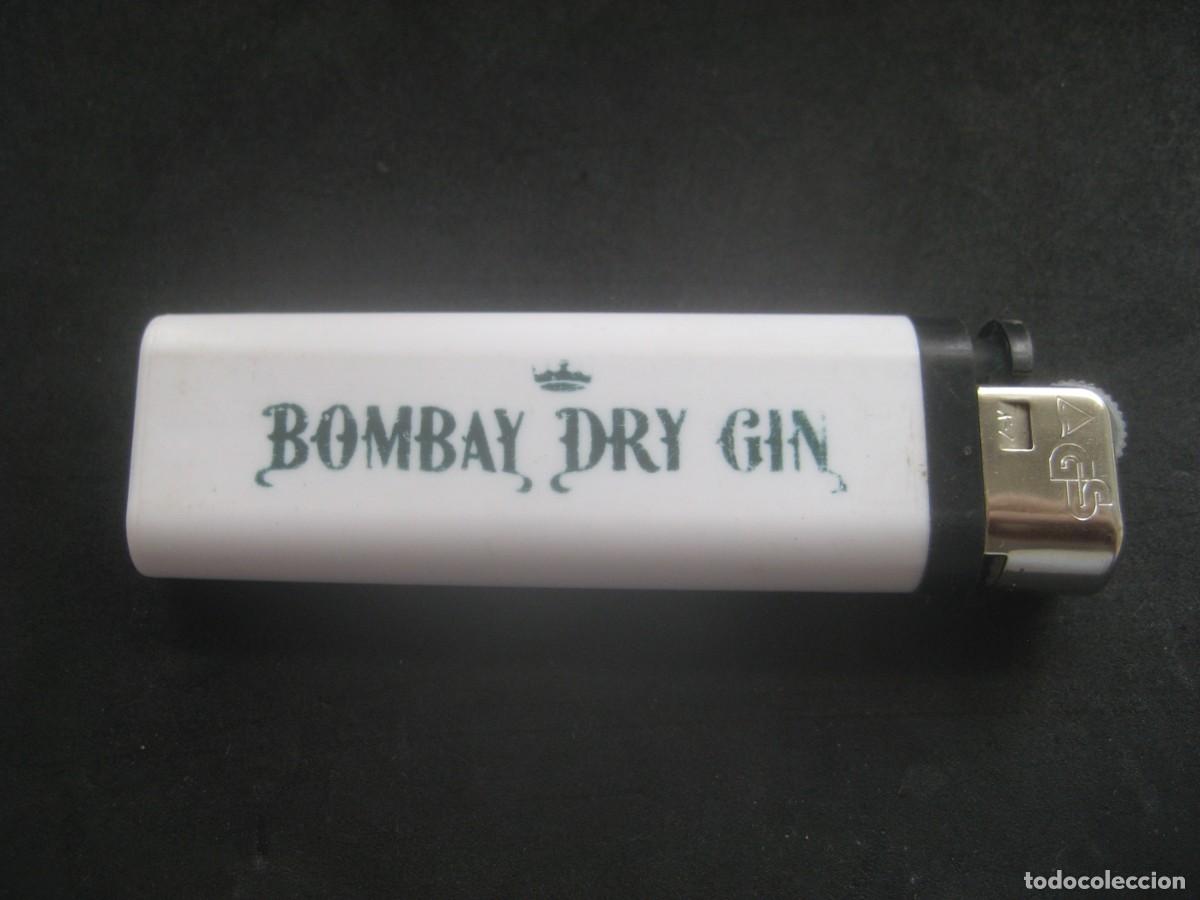 Coleccionismo de vinos y licores: MECHERO, ENCENDEDOR GINEBRA GIN BOMBAY N&ordm;2