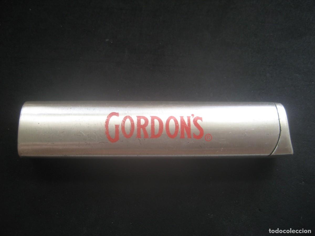 Coleccionismo de vinos y licores: MECHERO, ENCENDEDOR GINEBRA GIN GORDON'S N&ordm;1