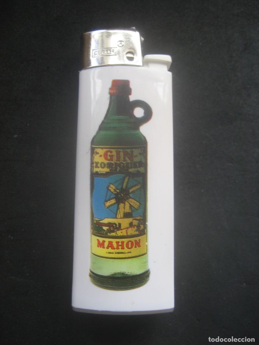 Coleccionismo de vinos y licores: MECHERO, ENCENDEDOR GINEBRA GIN XORIGUER. MAHON, MENORCA