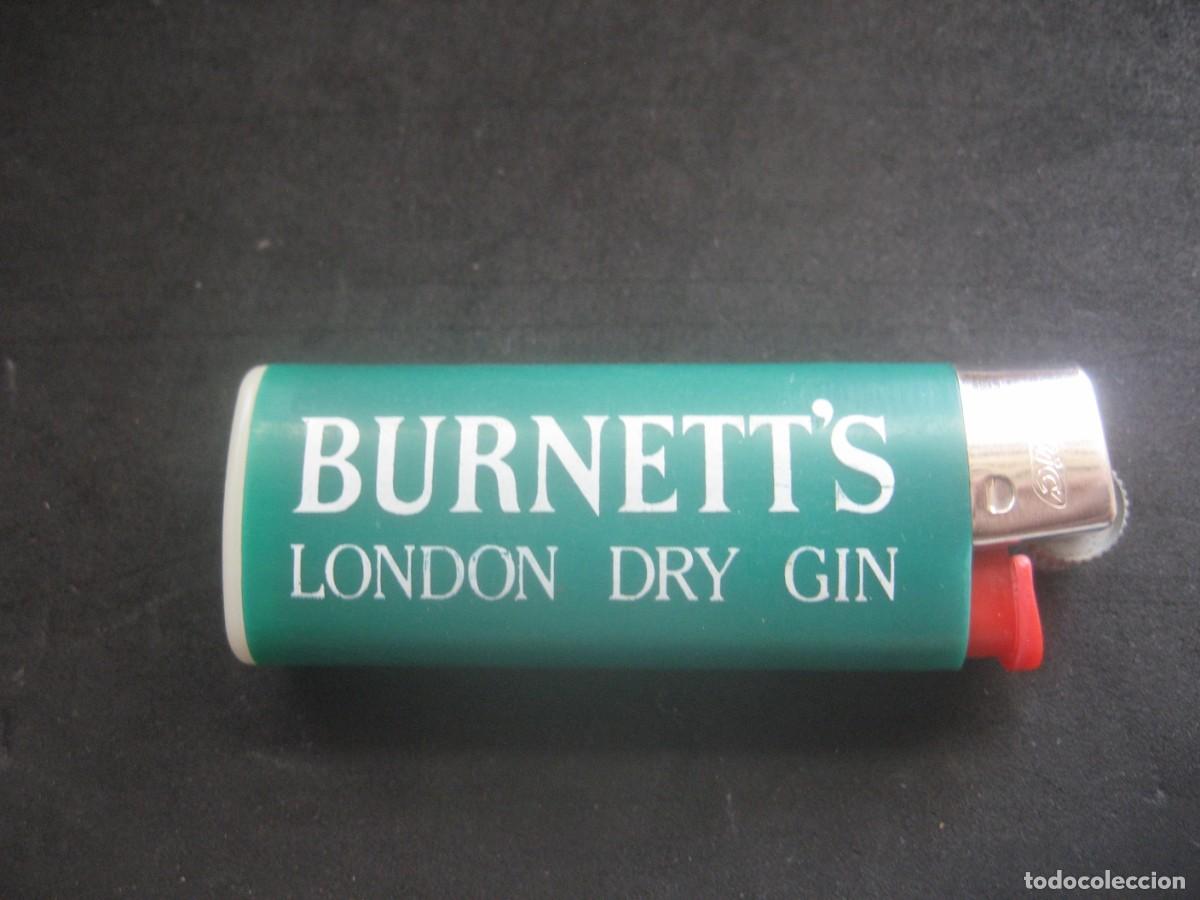 Coleccionismo de vinos y licores: MECHERO, ENCENDEDOR GINEBRA GIN BRUNETT'S