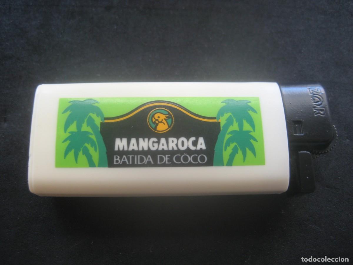 Coleccionismo de vinos y licores: MECHERO, ENCENDEDOR MANGAROCA BATIDA DE COCO