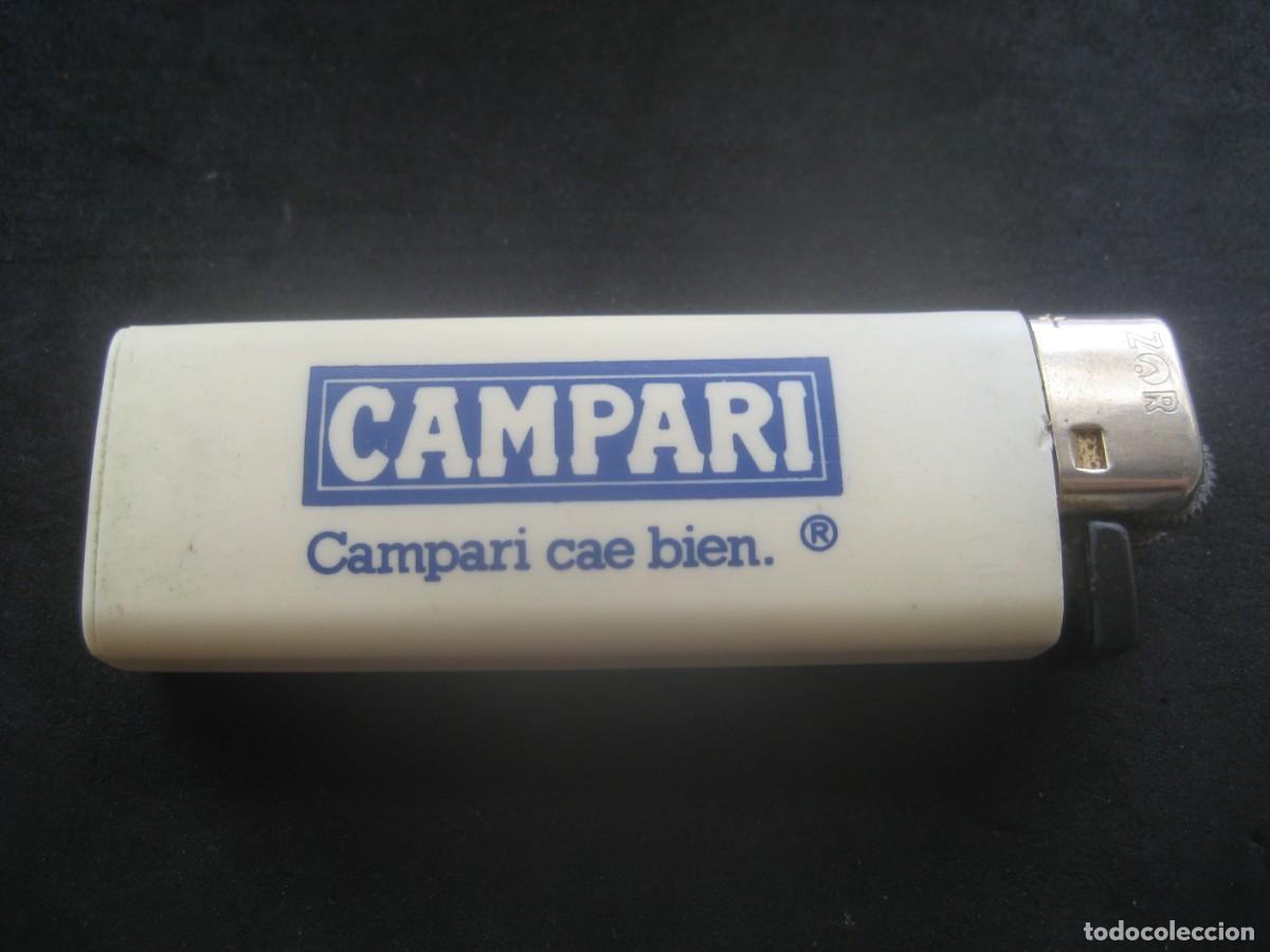 Coleccionismo de vinos y licores: MECHERO, ENCENDEDOR CAMPARI