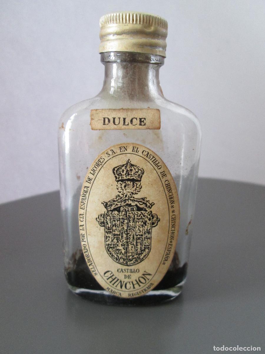 Colecionismo de vinhos e licores: BOTELLIN MINIATURA LICOR - CHINCHON DULCE - CASI VACIA