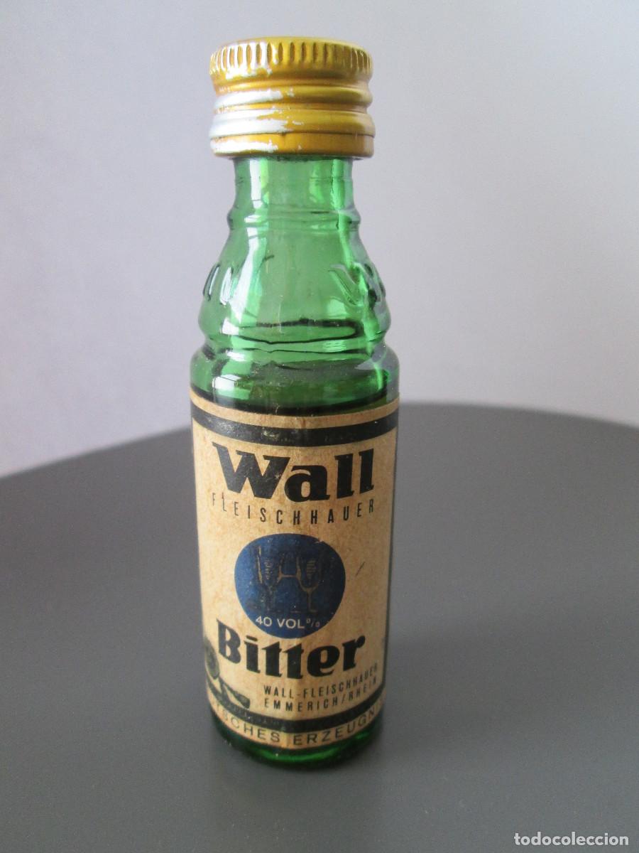 Colecionismo de vinhos e licores: BOTELLIN MINIATURA LICOR - WALL - BITTER - SEMILLENA
