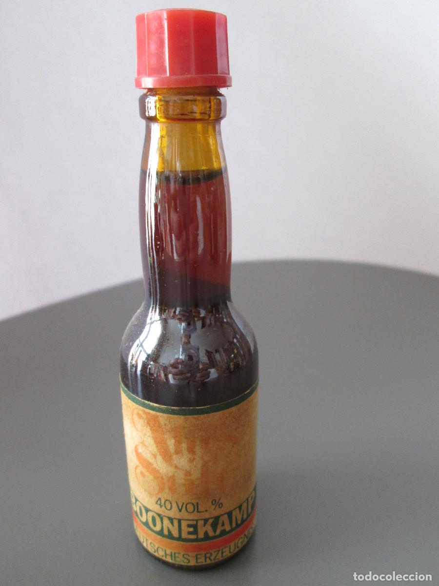 Coleccionismo de vinos y licores: BOTELLIN MINIATURA LICOR - BOONEKAMP - HORTEN -LLENA