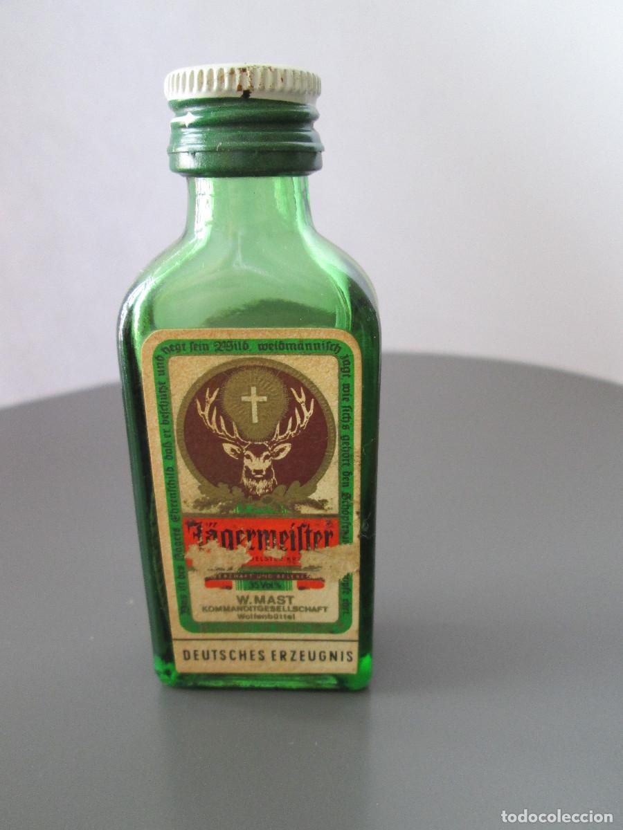 Colecionismo de vinhos e licores: BOTELLIN MINIATURA LICOR - FAGERMEIFTER - CASI LLENA