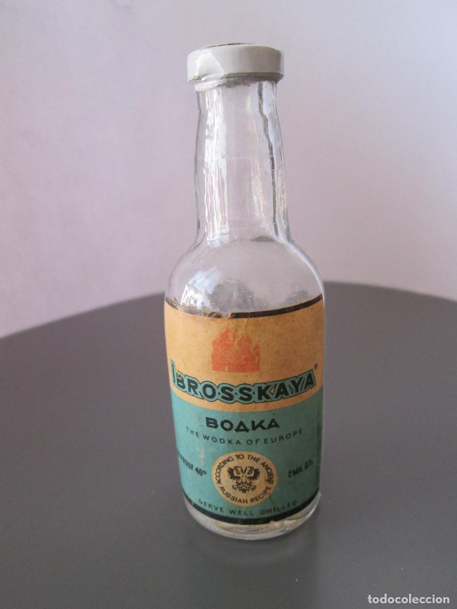 Coleccionismo de vinos y licores: BOTELLIN MINIATURA LICOR - IBROSSKAYA - VODKA - VACIA