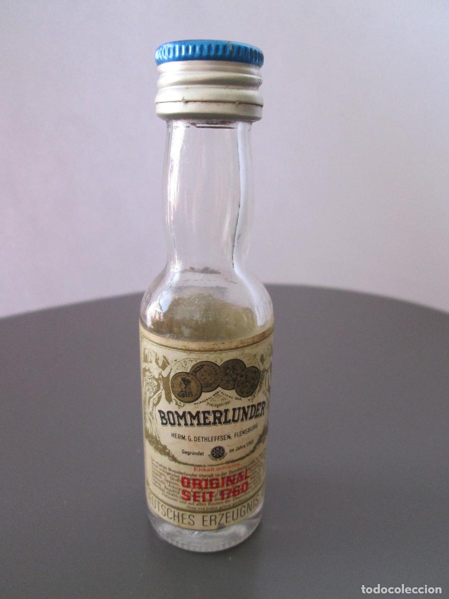 Sammlung von Weinen und Lik&ouml;ren: BOTELLIN MINIATURA LICOR - BOMMERLUNDER - VACIA