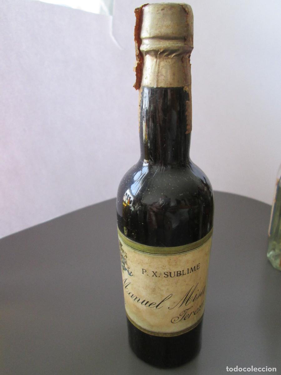 Coleccionismo de vinos y licores: BOTELLIN MINIATURA LICOR - PX SUBLIME - MANUEL MISA JEREZ -