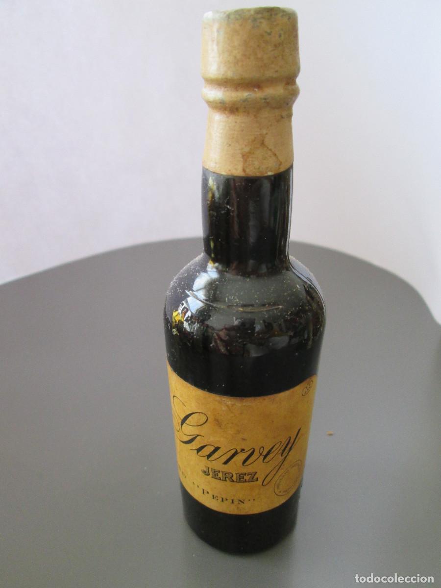 Coleccionismo de vinos y licores: BOTELLIN MINIATURA LICOR - GARVEY JERZ - FINO PEPIN