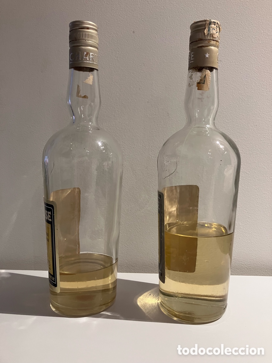 Coleccionismo de vinos y licores: Chartreuse abiertas original - Foto 2