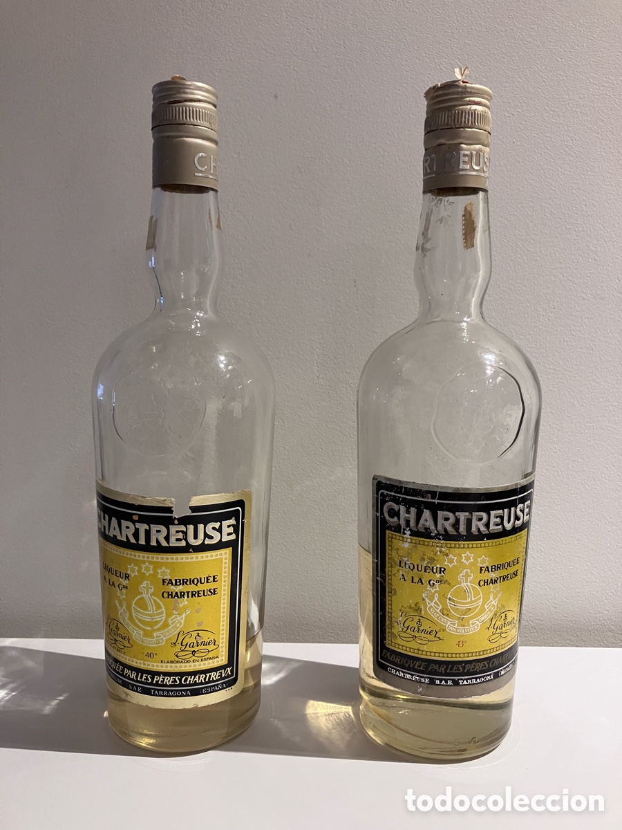 Coleccionismo de vinos y licores: Chartreuse abiertas original - Foto 1