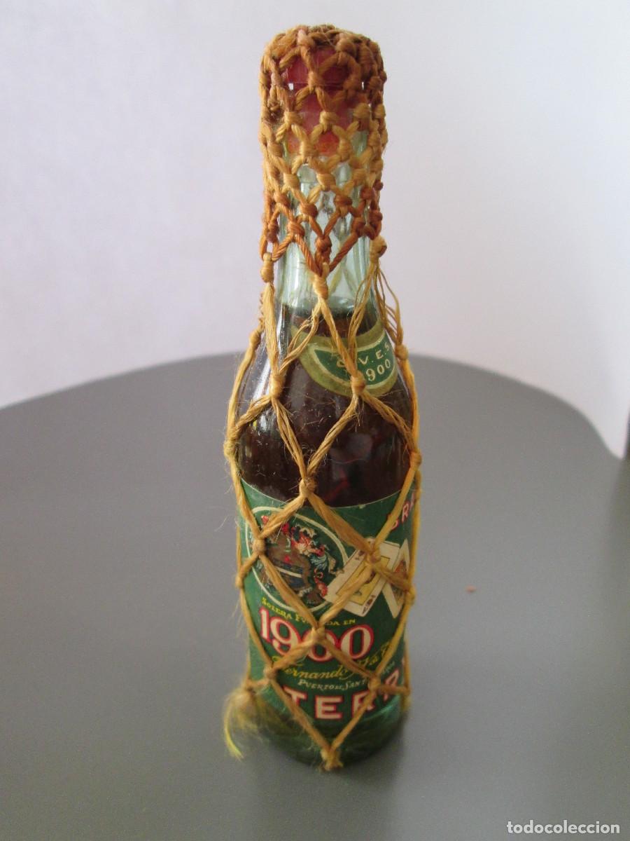 Coleccionismo de vinos y licores: BOTELLIN MINIATURA LICOR - BRANDY 1900 - TERRY