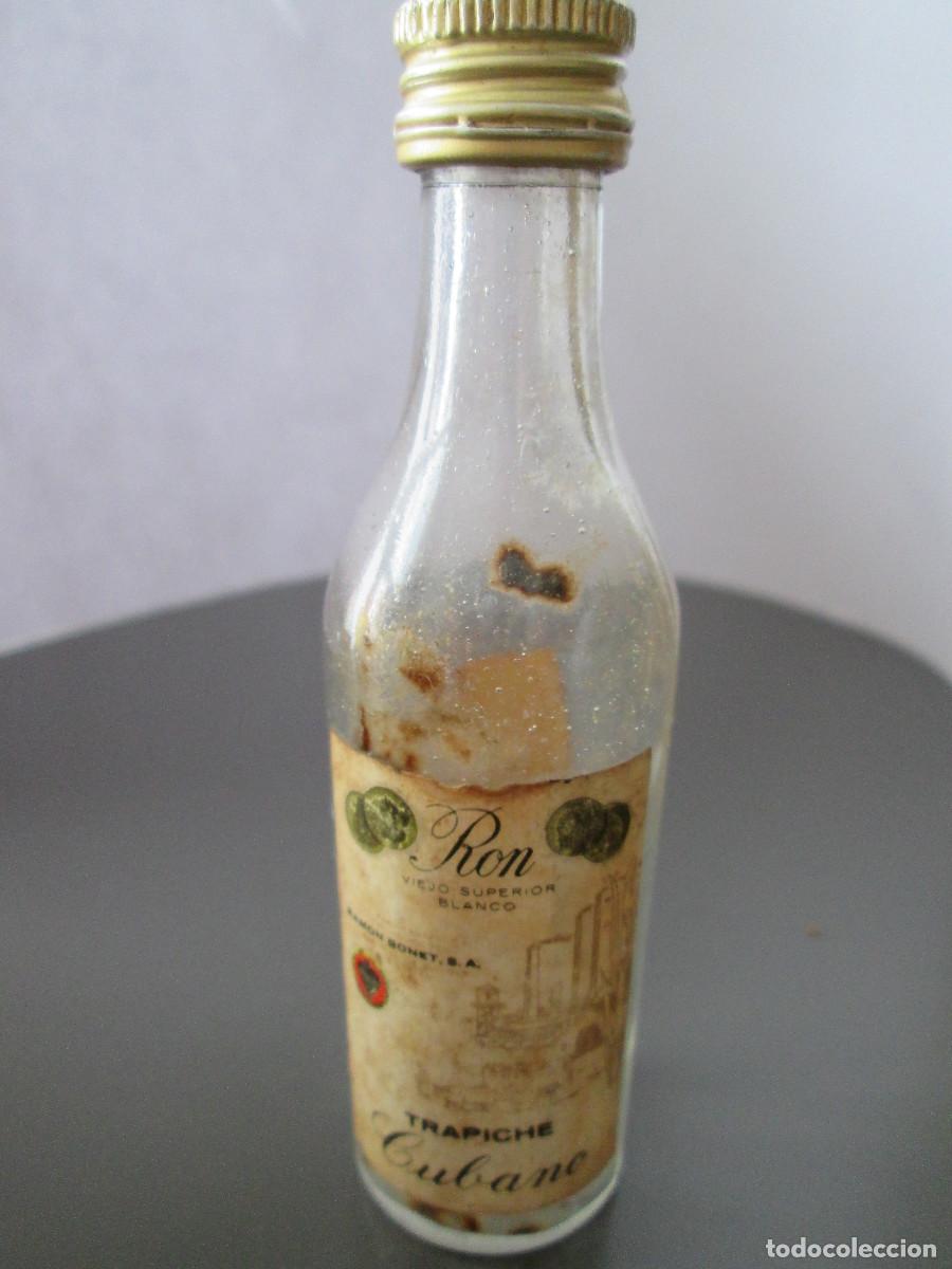 Collectionnisme de vins et liqueurs: BOTELLIN MINIATURA LICOR - RON CUBANO - VIEJO SUPERIOR BLANCO - TRAPICHE