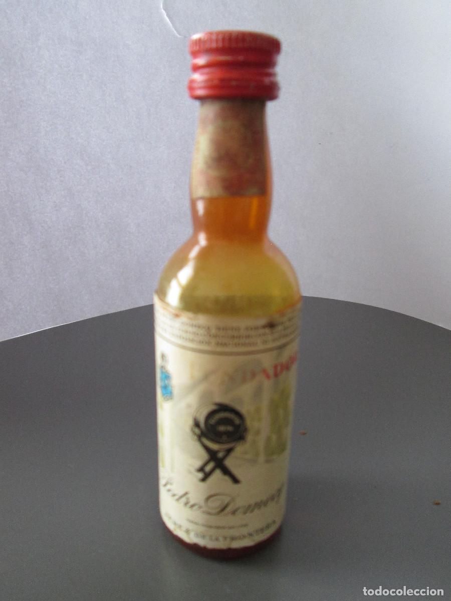 Collectionnisme de vins et liqueurs: BOTELLIN MINIATURA LICOR - FUNDADOR - PEDRO DOMECQ - PLASTICO - CASI VACIA