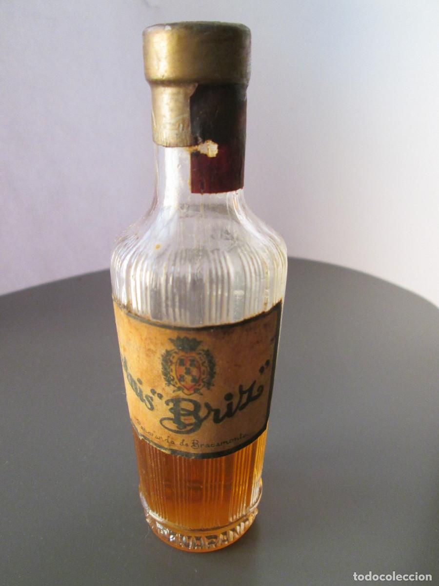 Coleccionismo de vinos y licores: BOTELLIN MINIATURA LICOR - ANIS BRIZ - PE&Ntilde;ARANDA DE BRACAMONTE - MEDIA