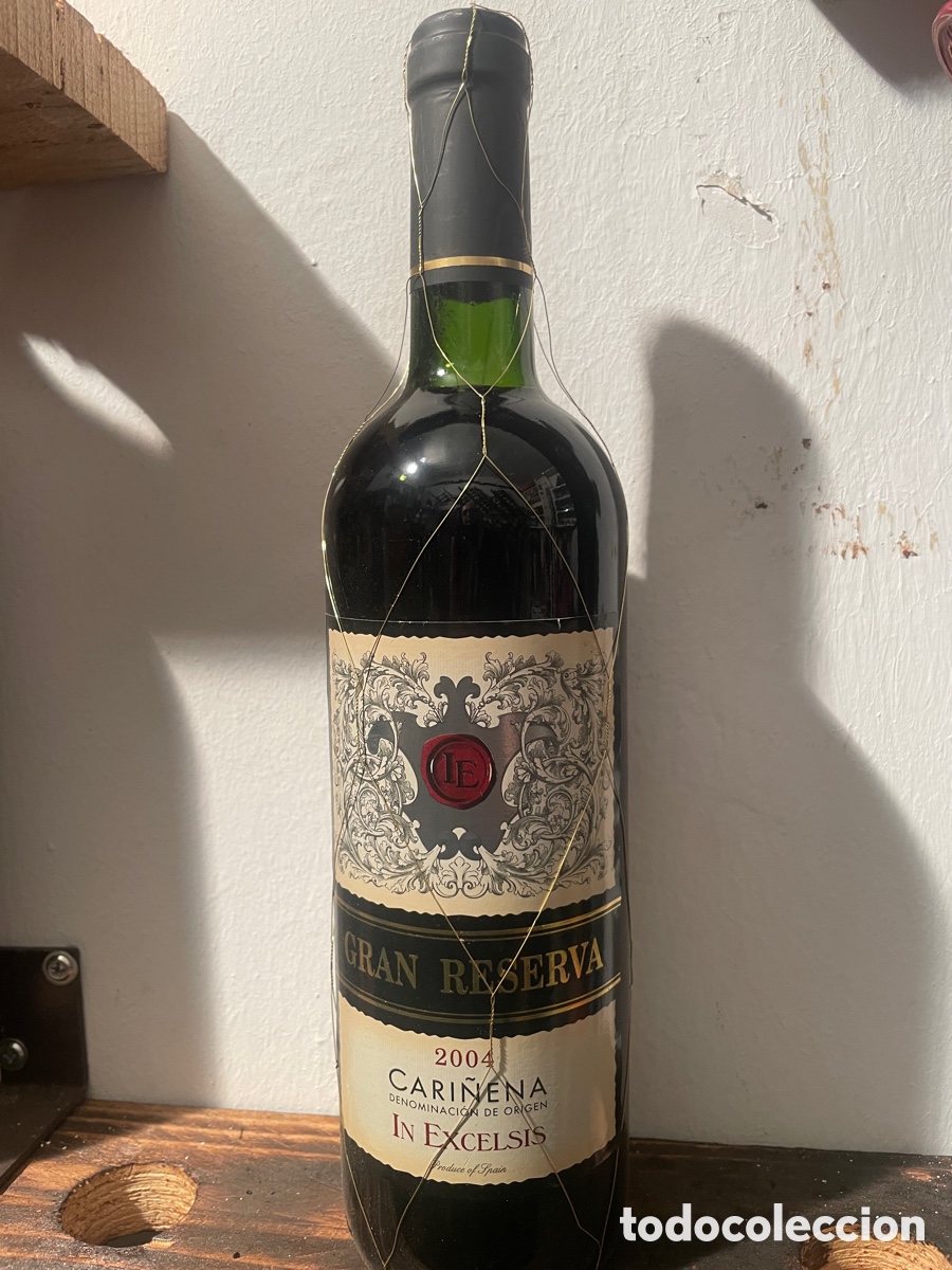 Collectionnisme de vins et liqueurs: Vino Cari&ntilde;ena IN EXCELSIS Gran reserva 2004