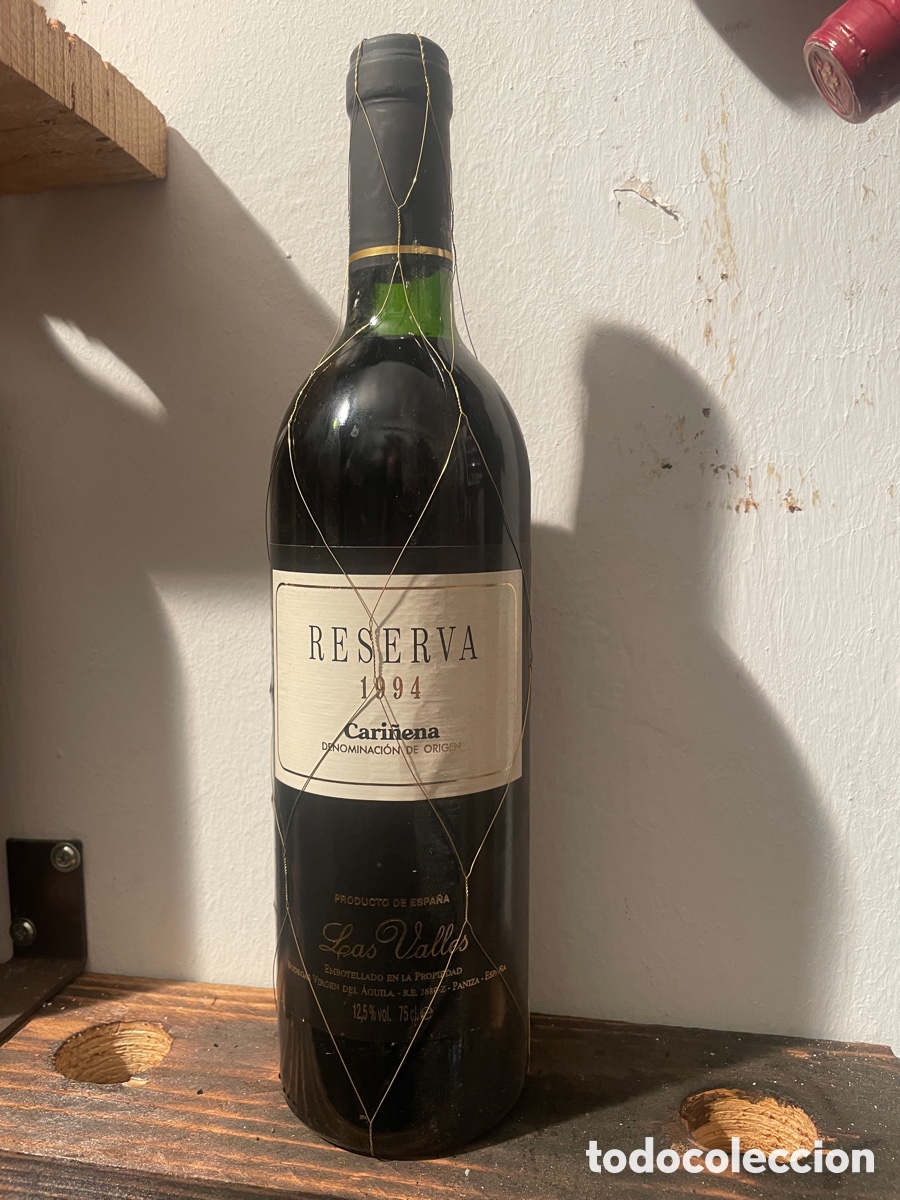 Collectionnisme de vins et liqueurs: Vino Reserva 1994 Cari&ntilde;ena