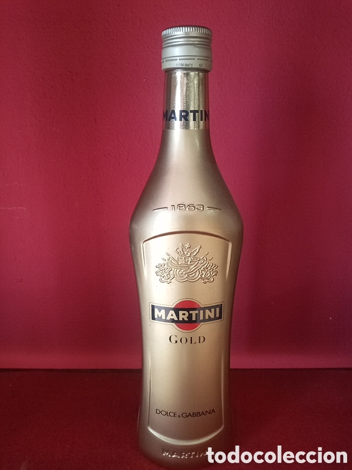 Collezionismo di vini e liquori: MARTINI GOLD DOLCE & GABBANA