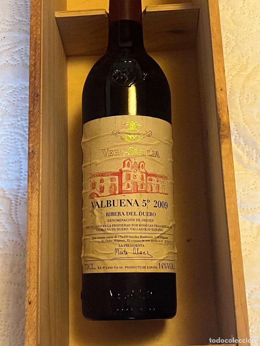 Collection of wines and liquors: T&iacute;tulo del anuncio: Botella Vega Sicilia Valbuena 5&deg; A&ntilde;o - A&ntilde;ada 2009 - Ribera del Duero (Colecci&oacute;n)