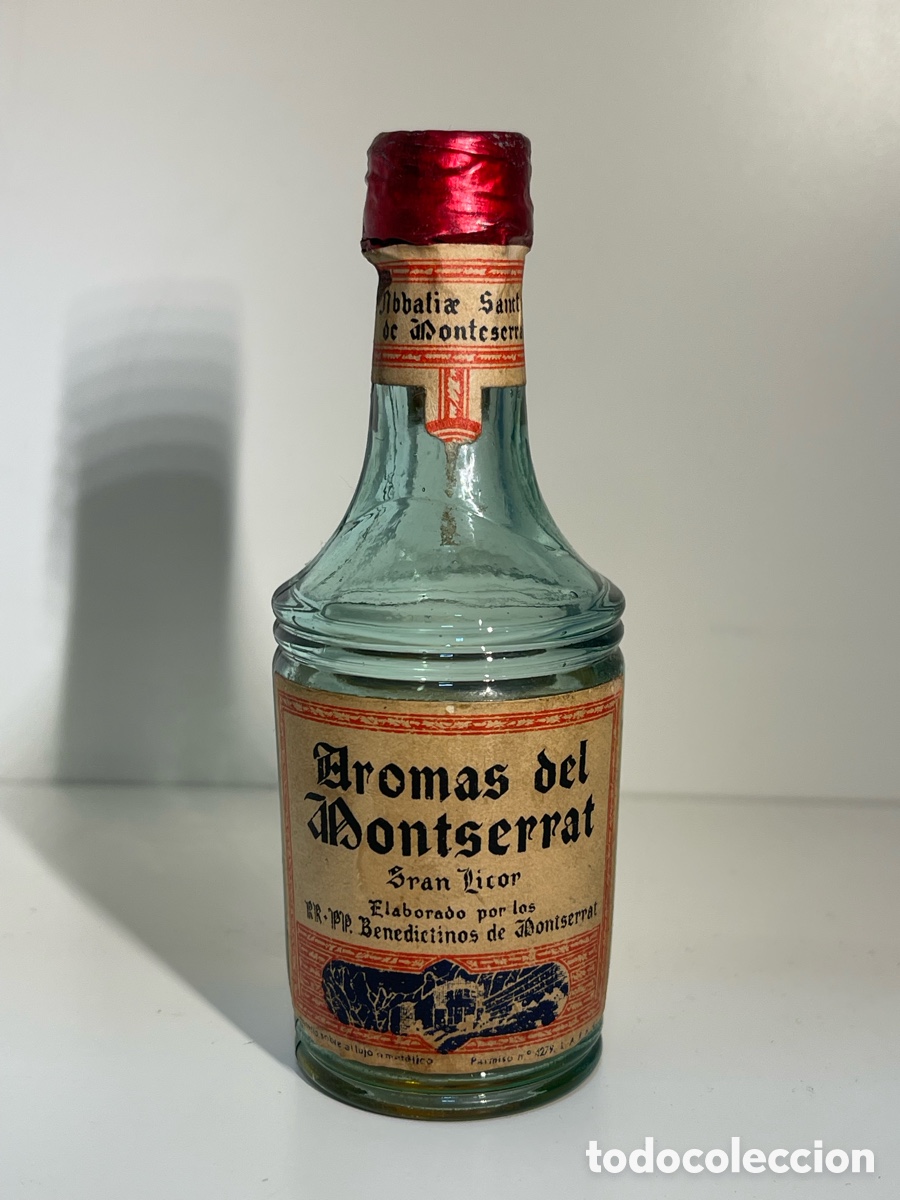 Collection of wines and liquors: Botellin Licor AROMAS DEL MONTSERRAT