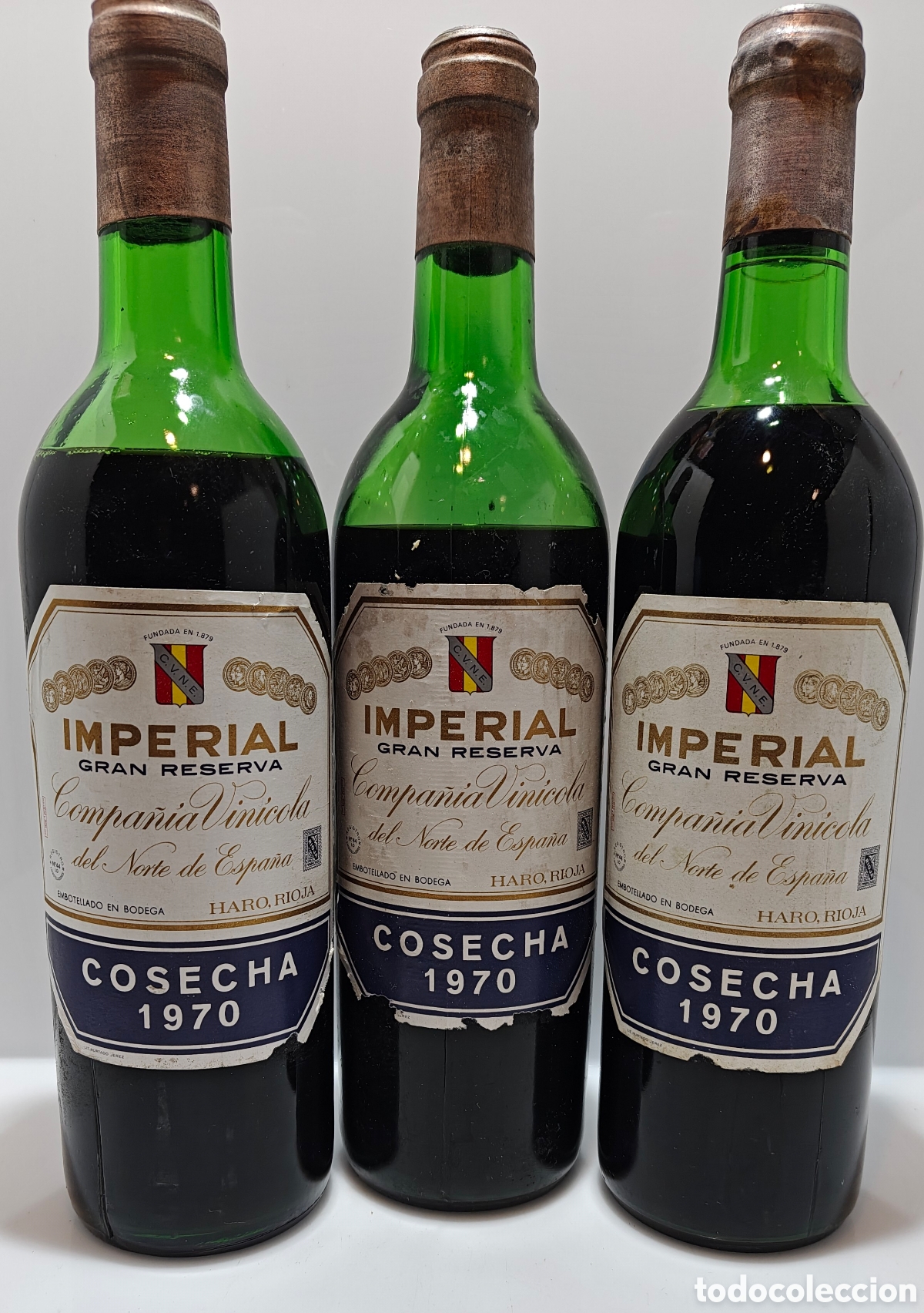 Collection of wines and liquors: 3 Imperial Gran Reserva 1970 &rdquo;&rdquo;Para Colecci&oacute;n &rdquo;&rdquo;