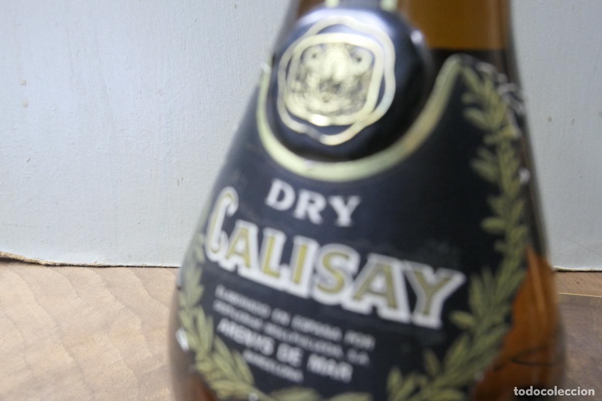 Coleccionismo de vinos y licores: Botella de licor Calisay extra Dry - Foto 8