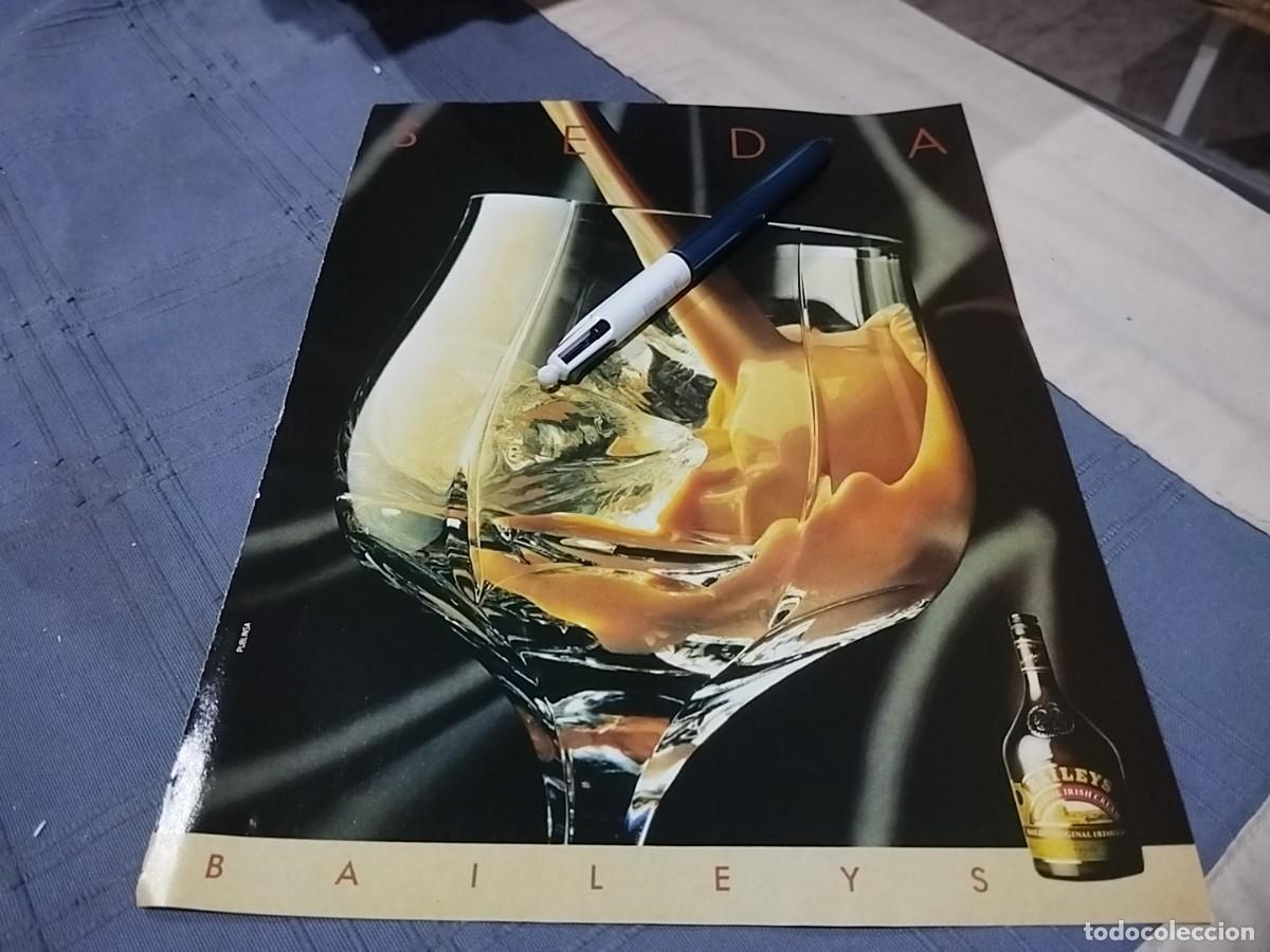 Collection of wines and liquors: LICOR CREMA BAILEYS CLIPPING ANUNCIO PUBLICIDAD REVISTA 1990