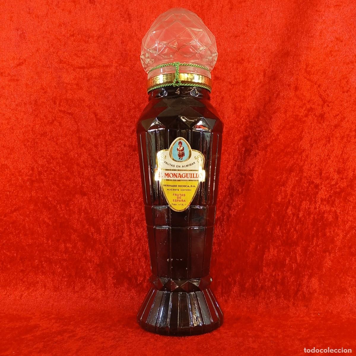 Sammlung von Weinen und Lik&ouml;ren: BOTELLA - EL MONAGUILLO - FRUTAS EN ALMIBAR - BERNABE BIOSCA, S.A. - FRUTAS DE ESPA&Ntilde;A - ALICANTE